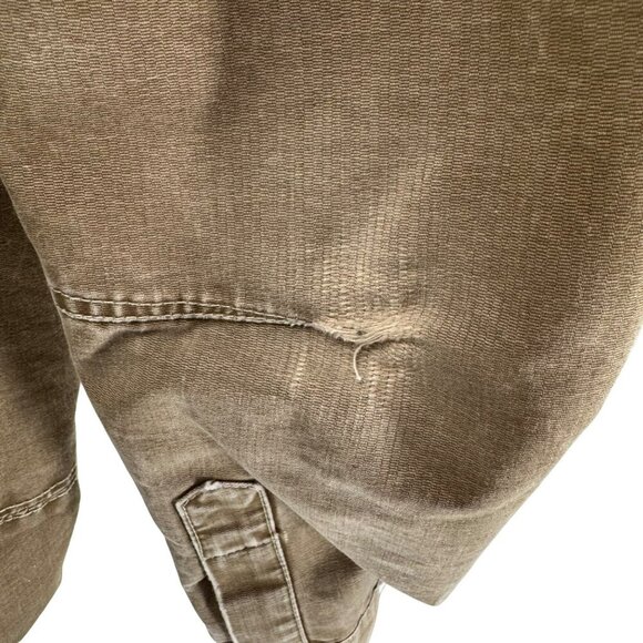 Kuhl Vintage Patina Dye Canvas Work Jacket Brown Mens Size M - Picture 3 of 9